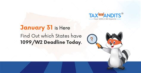 January 31 is Here- Find Out which States have 1099/W2 Deadline Today ...