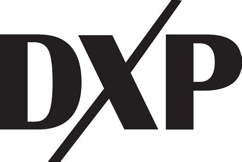 DXP Enterprises logo in transparent PNG and vectorized SVG formats