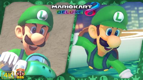 Mario Kart 8 Deluxe Dlc ⁴ᴷ Wave 4 200cc 3 Star Rank Luigi Gameplay Youtube