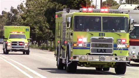 LAFD Engine Rescue 51 EMS 4 YouTube