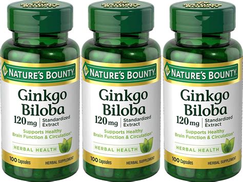 Gnc Herbal Plus Ginkgo Biloba 60mg 100 Capsules Supports Mental Sharpness Health