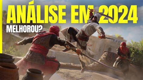 ANÁLISE ASSASSINS CREED MIRAGE EM 2024 APÓS INSERÇÃO DO NG E MODO