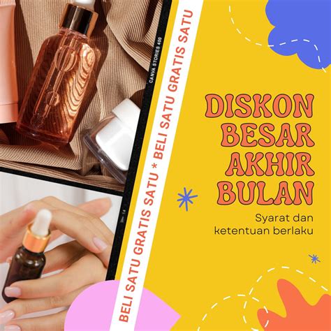 Halaman Gratis Desain Contoh Diskon Canva