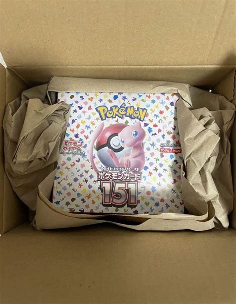 ポケモンカード 151 1box 未開封 シュリンク付き ポケセン ポケモンカードゲーム