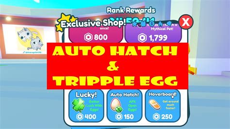 Pet Simulator X Start Auto Farm Auto Hatch Eggs More Scripts Hot Sex