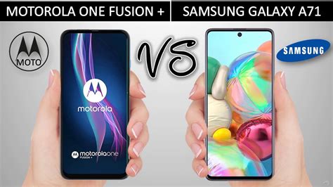 Motorola One Fusion Plus Vs Samsung Galaxy A Youtube