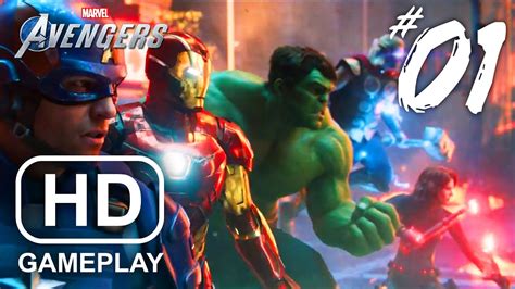 MARVEL S AVENGERS Gameplay Walkthrough PART 1 THE STORY OF A DAY