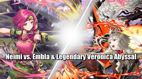 Neimi Support Solo Vs Embla And Veronica Abyssal Fire Emblem Heroes