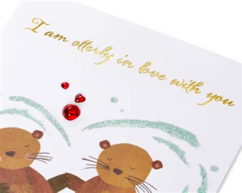 Papyrus Valentine S Day Card I Am Otterly In Love With You Ct