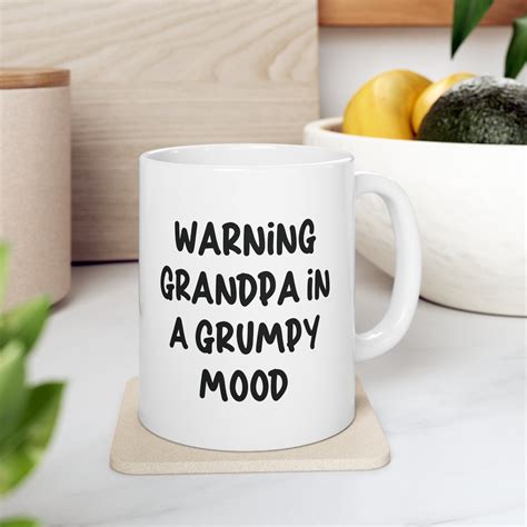 Funny Grandpa Coffee Mug Grumpy Granddad Grandfather Coffee Mug