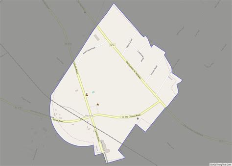 Map Of Vance Town South Carolina