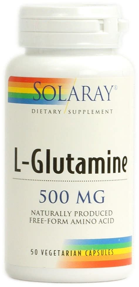 Glutamina Comprar L Glutamina Solaray