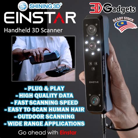 Einstar 3D Scanner Is Here SHINING 3D 59 OFF