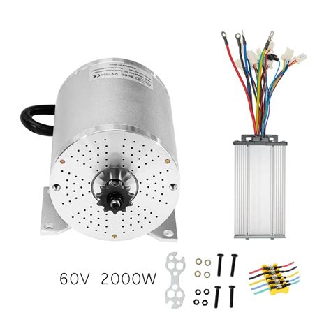 Kunray 60V 2000W High Torque Electric Brushless Gear Motor Para Go