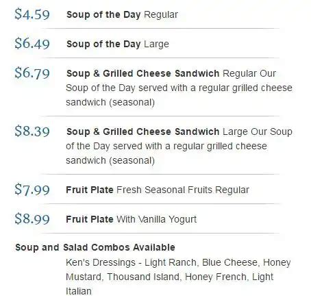 Menu at Blue Plate Cafe, Huntsville, Governors Dr SW