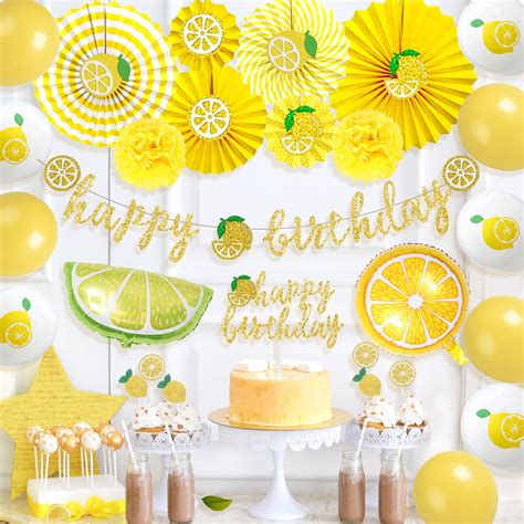 Lemon Themed Party