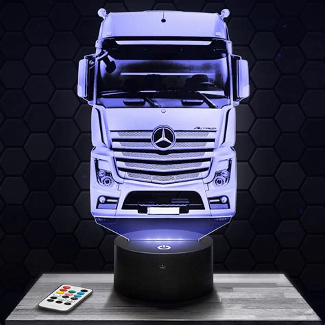 Lampe De Chevet Veilleuse Tactile Camion Routier Truck Lampe D Led