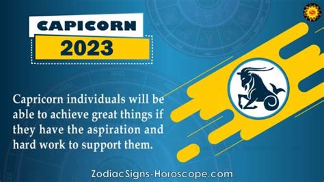 Capricorn Horoscope 2023: Career, Finance, Health Predictions