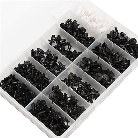 350pcs 12 Sizes Car Autos Body Retainer Push Pin Rivet Clip Mouldings Trim Panel Ebay