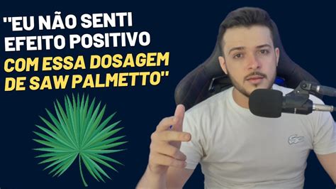 O SAW PALMETTO PODE REDUZIR MINHA QUEDA DE CABELO YouTube