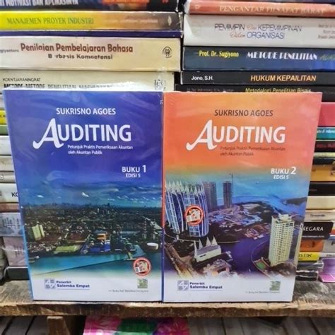 Jual Auditing Buku 1 Dan Buku 2 Edisi 5 By Sukrisno Agoes SUDAH 2 BUKU