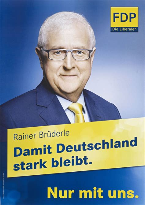 Lemo Objekt Plakat Rainer Br Derle Damit Deutschland Stark Bleibt