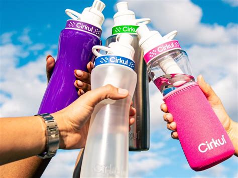 Hot Free Cirkul Stainless Steel Water Bottle Two Flavor Cartridges