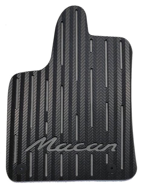 Custom Car Floor Mats Porsche Macan Black Grey Etsy