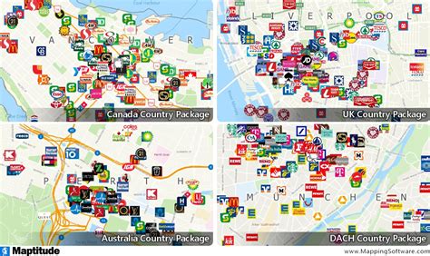 Maptitude Map Business Locations Update