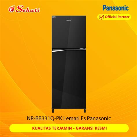 Jual Panasonic NR BB331Q PK Lemari Es Panasonic Kulkas 2 Pintu 324L