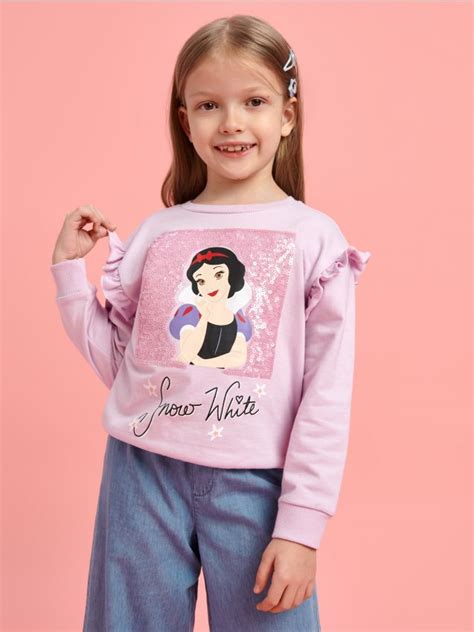 Bluza Disney Kolor Fioletowy SINSAY ZP244 45X