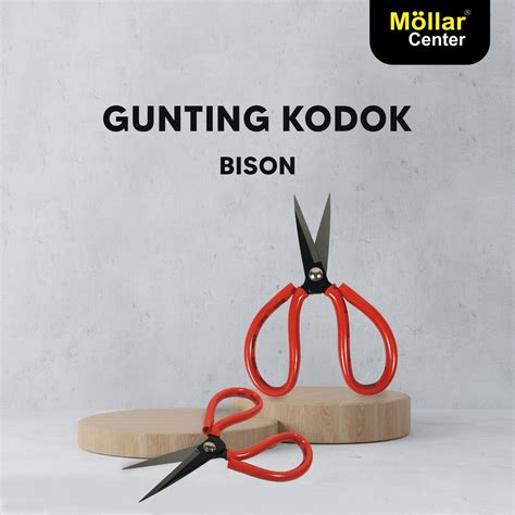 Jual Gunting Kodok Serbaguna Bison Ld Wamache Scissors Kain Kertas