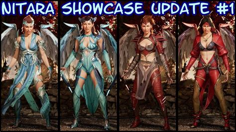 Nitara Showcase Gear Skins December 2023 Update Mortal Kombat 1