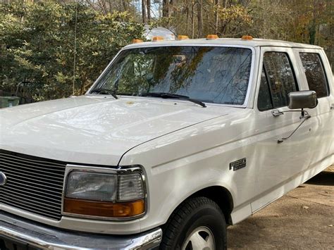 Classic Square Body Ford Dually F 350 Pick Up Truck 7 3l Turbo Diesel 8 Bed For Sale