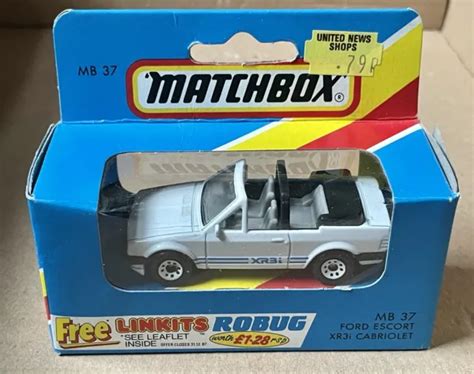 Matchbox Mb Ford Escort Xr I Cabriolet White Linkits Macao