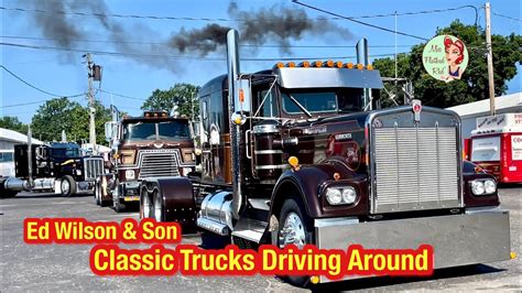 Ed Wilson Son Classic Trucks Driving Around International