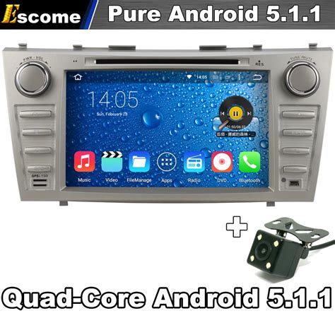 8 Car DVD GPS Navigation For Toyota Camry 2007 2011 Pure Android 5 1 1