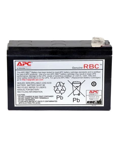 Apc Replacement Battery Cartridge Apcrbc