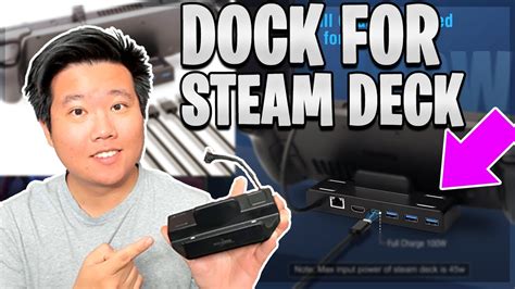 Steam Deck Docking Station Goojodoq Multi Purpose Youtube