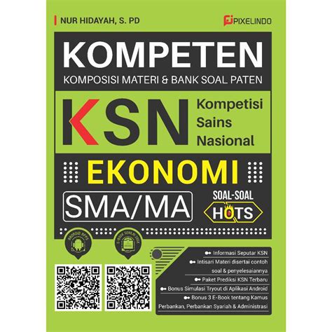 Jual Buku Soal Olimpiade Ekonomi Sma Ma Kompeten Ksn Ekonomi Sma Ma