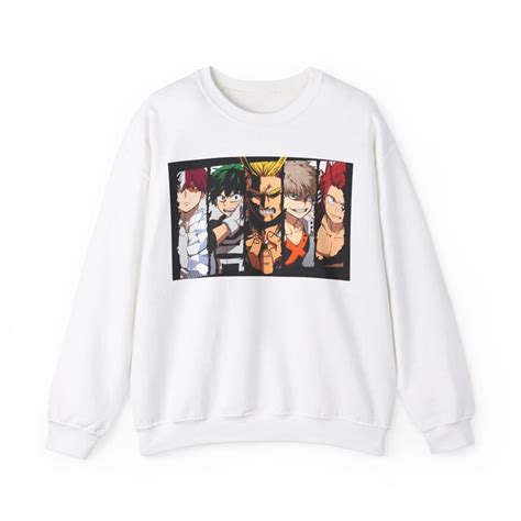 My Hero Academia Sweatshirt Etsy