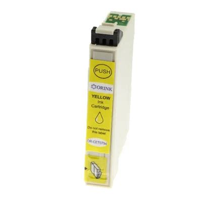 Compatible Ink Cartridge T0794 Yellow DrTusz Store