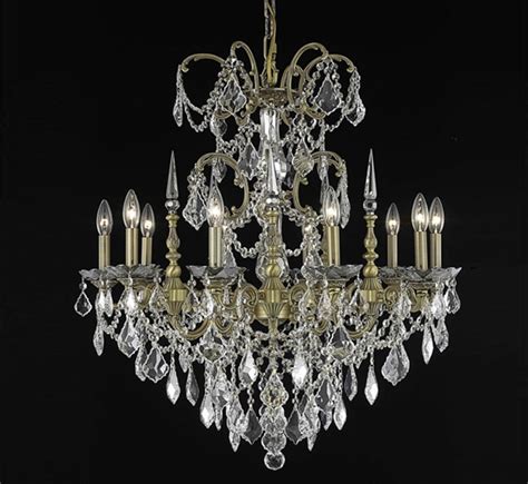 Milan Collection 10 Light Large Crystal Chandelier Grand Light