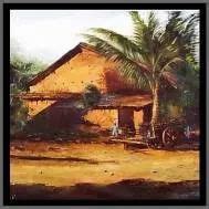 Indian Village Scene Painting at best price in Kolhapur by Paintings ...