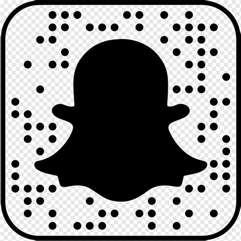 Black Snapchat Logo Png