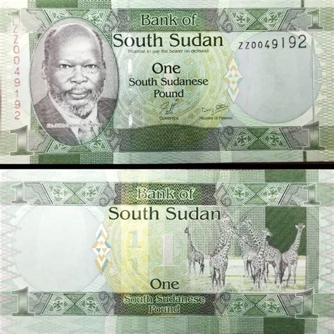 South Sudan 1 Pound UNC Note BidCurios