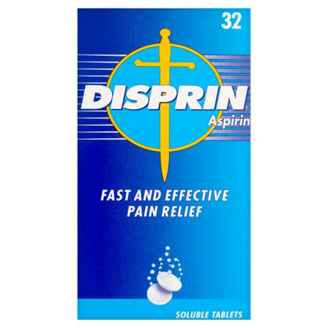 Buy Disprin Aspirin Soluble Tablets Chemist Direct