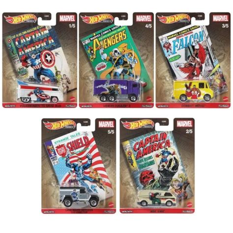 Hot Wheels Pop Culture Marvel Set De Minis Shopee Brasil