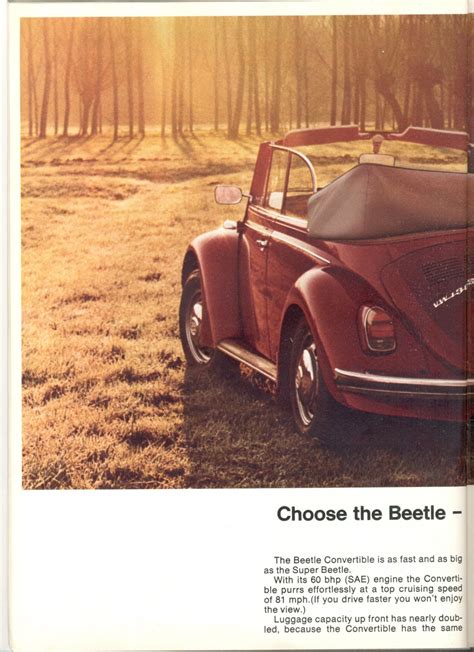 TheSamba 1972 VW Beetle Brochure