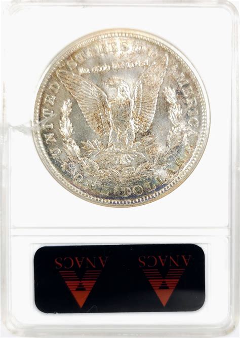 1921-D Morgan Silver Dollar $1 - ANACS MS64 - OLD HOLDER! - Beautiful